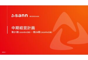 制作事例-株式会社SANN様-中期経営計画書